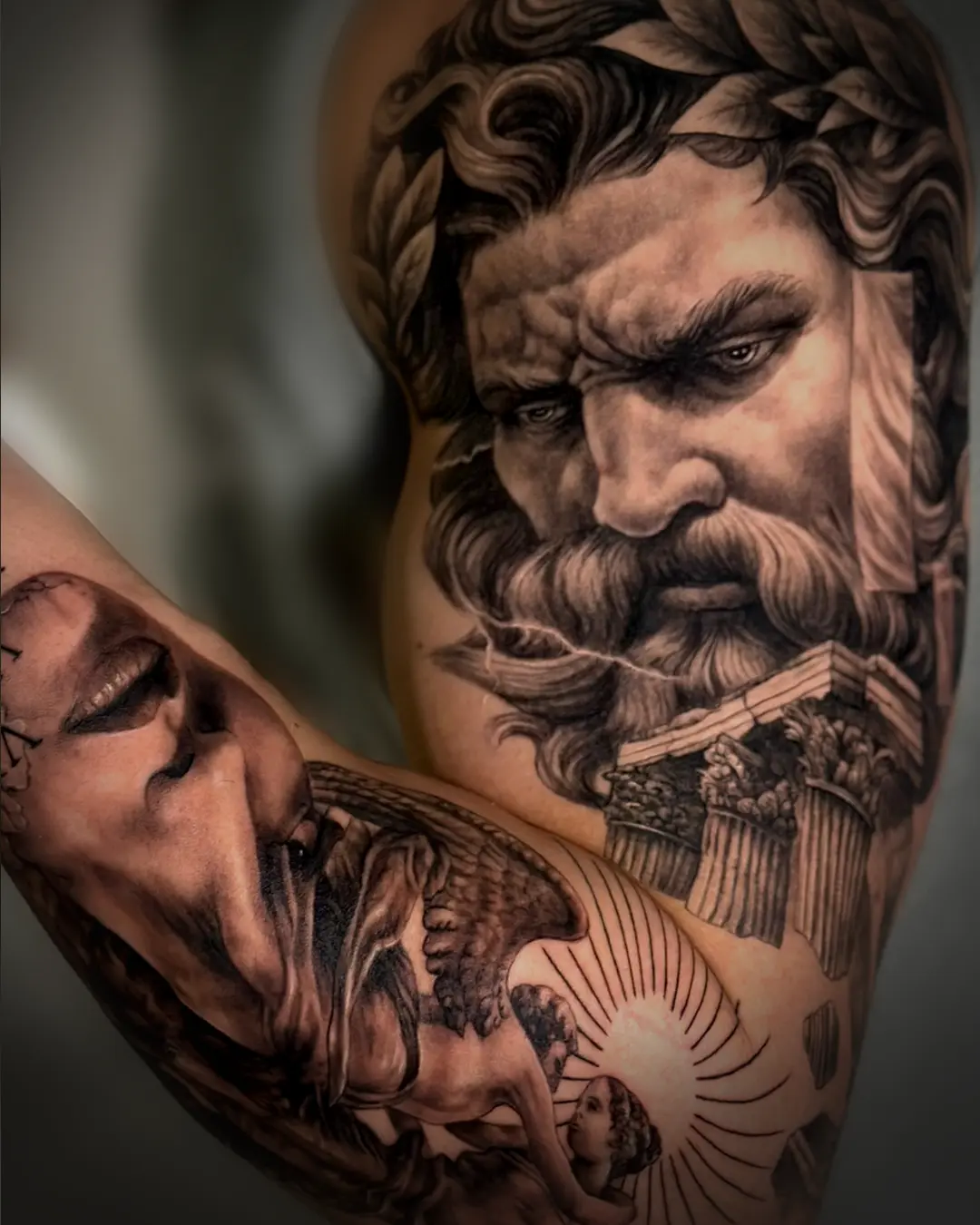 Retrato del Dios Zeus