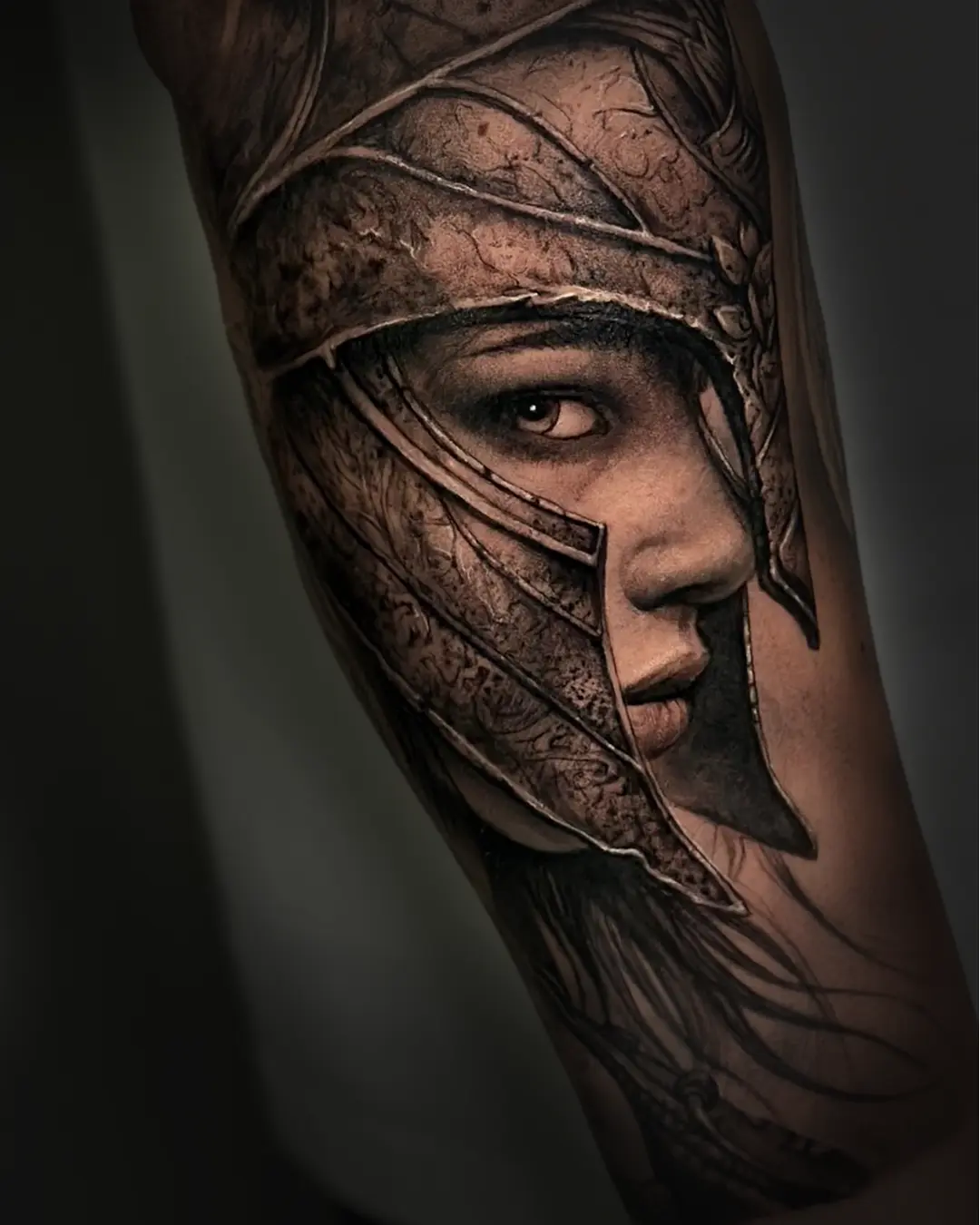 Retrato de Guerrera Vikinga