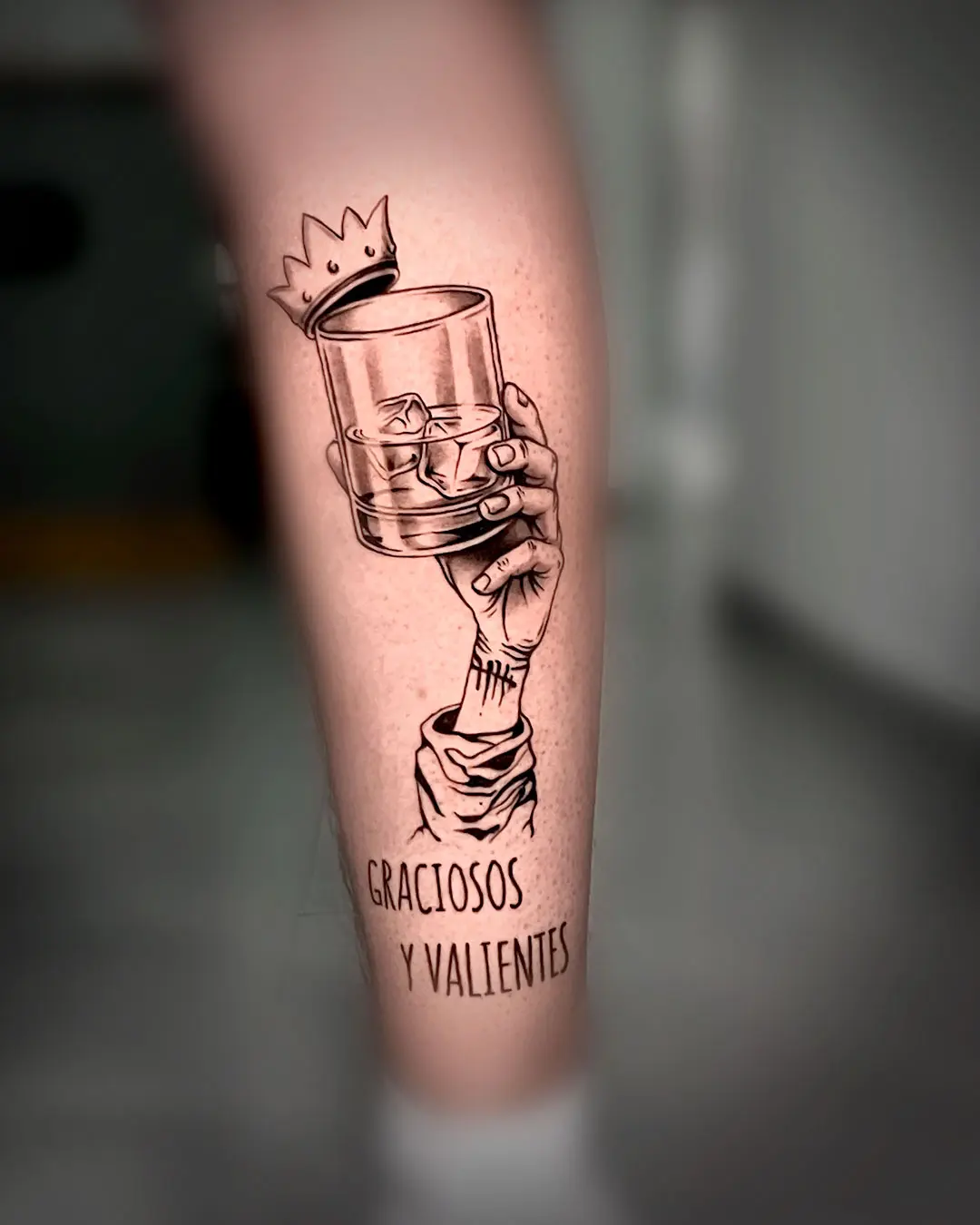 Graciosos y Valientes — Brindis coronado