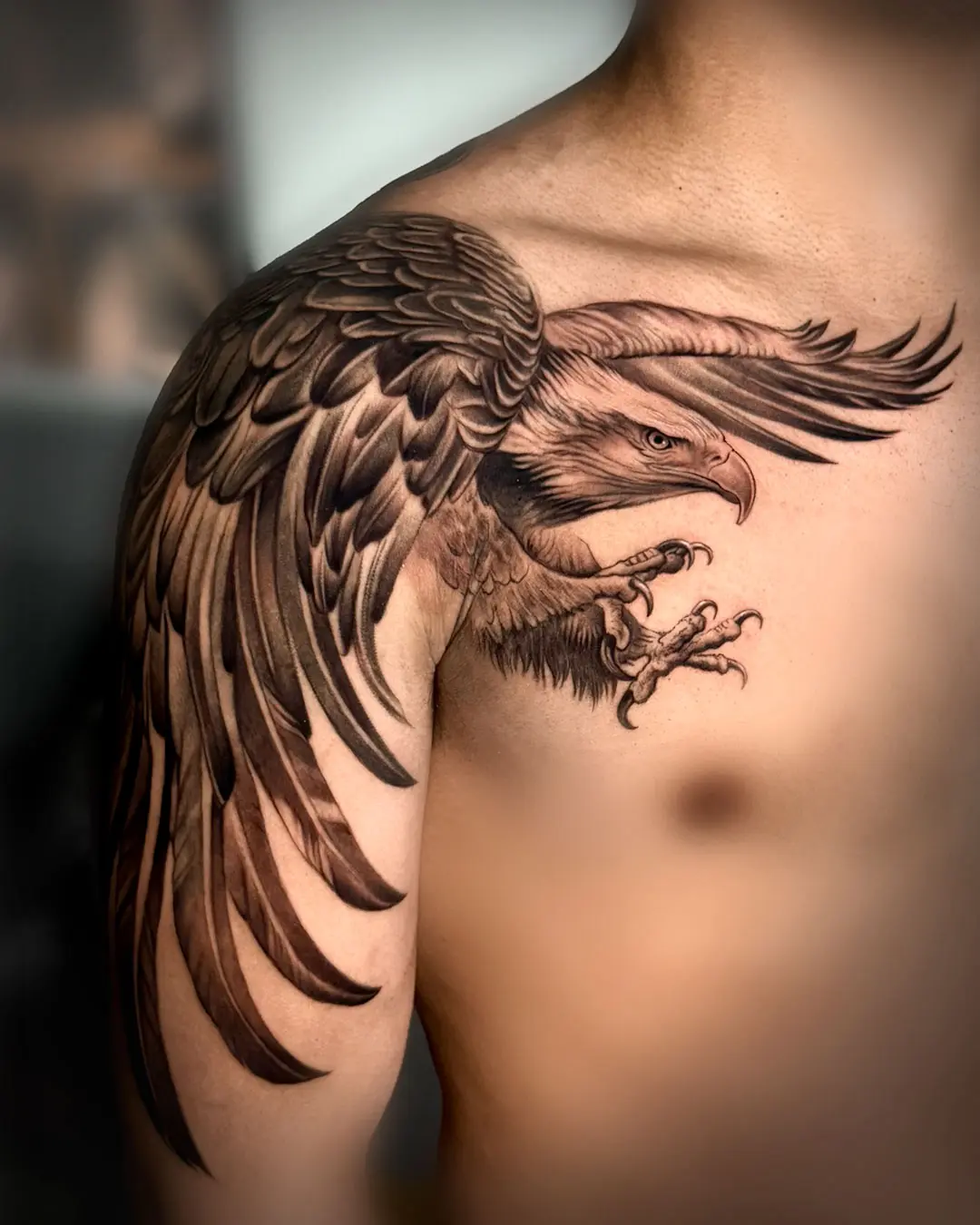 Águila al ataque